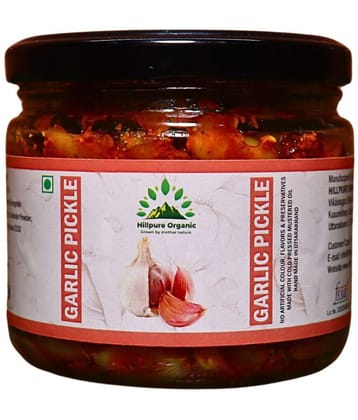 Hillpure Organic Garlic Pickle Pickle 300 g