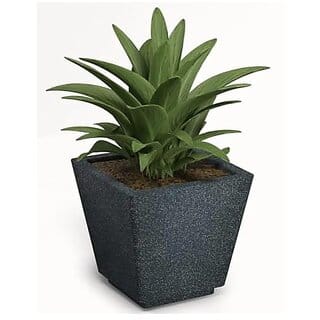 De Gardenia Pots and PlantersSize of GK 12 14 16 InchPack of 3 Pots for Plants Highly Durable Polymers Lightweight Indoor Outdoor Plant Pots (24 Inch(GK 24) Grey)