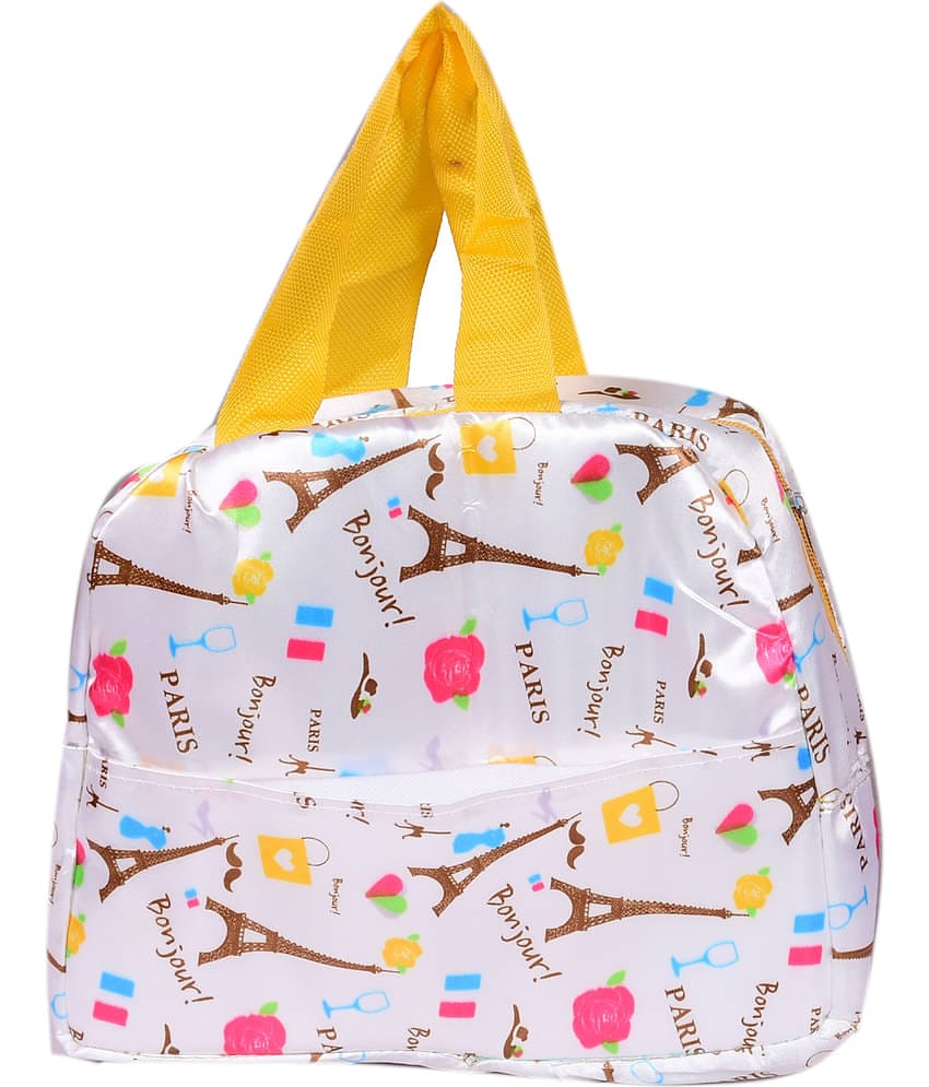 SUNESH CREATION Yellow Lunch Bag ( 1 Pc )