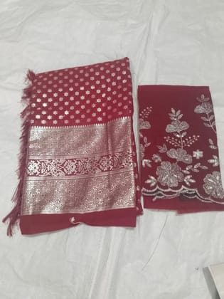 Elegant Silk Saree SHROUNU CLOTH SHOP