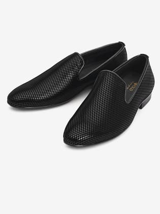 Delco Suede Elegance Moccasins-40 / Black