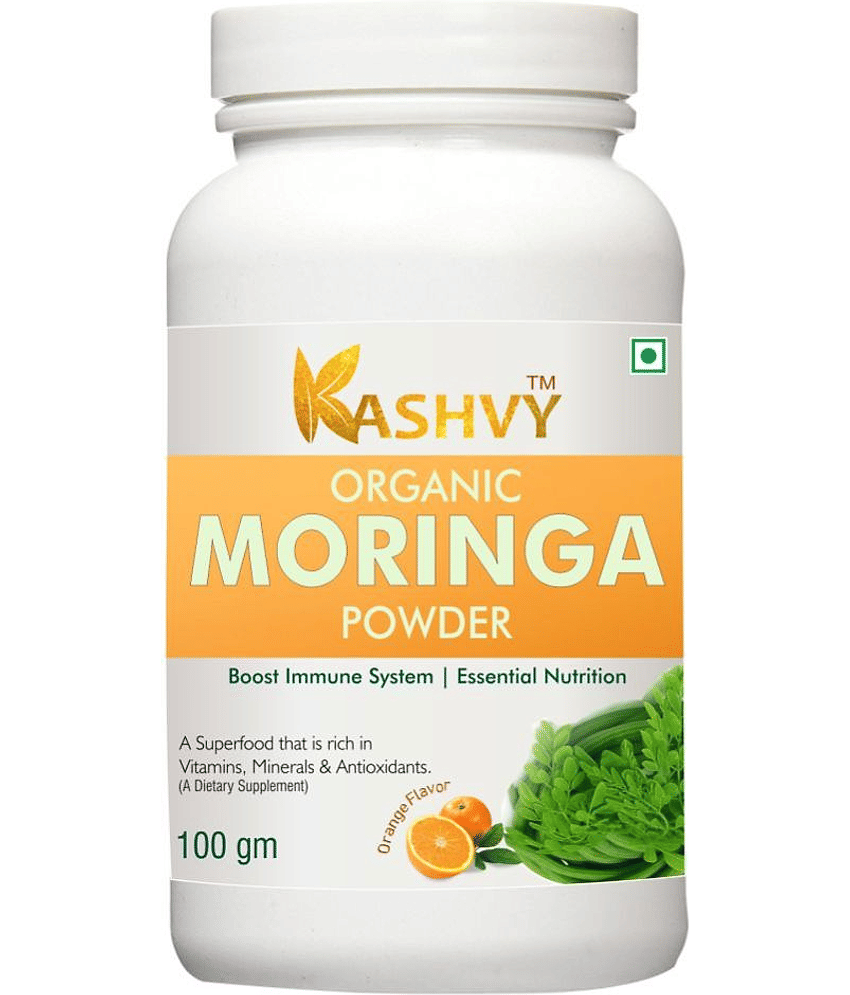 Kashvy Moringa  powder for boost immune system 100 gm Multivitamins Powder