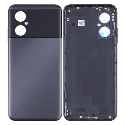 BACK PANEL COVER FOR XIAOMI POCO M4 5G-Black