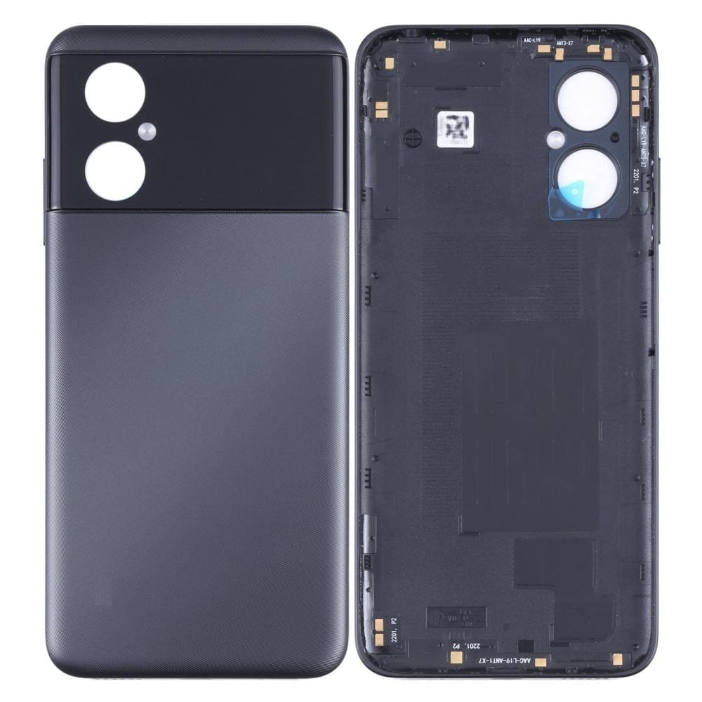 BACK PANEL COVER FOR XIAOMI POCO M4 5G-Black