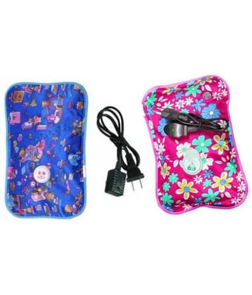 TAKE CARE Electric Hot Water Bag (Pack Of 2) Assorted Colours