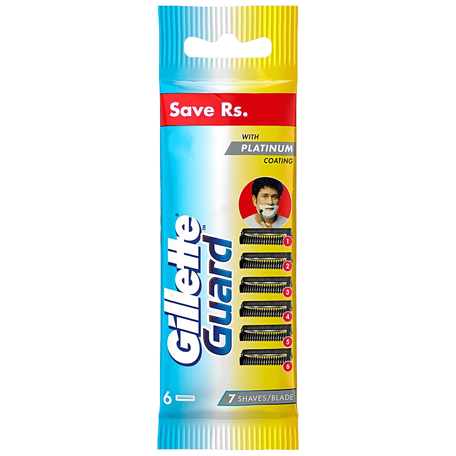 Gillette Guard Cartridges, 6 Pcs