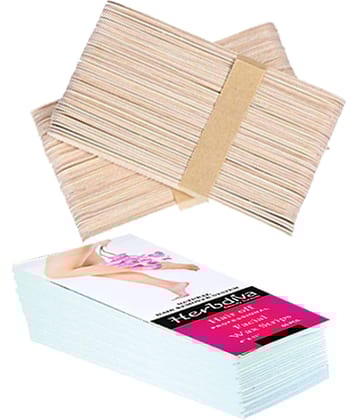 Adbeni Wax Strips With Applicators, Pack of 184, (GC1364) Makeup Kit 400