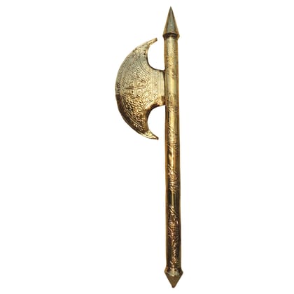 Brass Bhagwan Parshuram Farsa, Height : 30 Inch (ZMAS621 F)