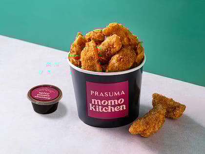 Kurkure Chilli Cheese & Veg Momo Party Bucket (18pcs)