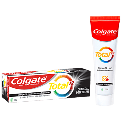 Colgate Total Whole Mouth Health Charcoal Deep Clean Toothpaste 120G