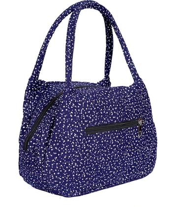 ENSAC Handheld Bag Cotton Set of 1 ( Blue )