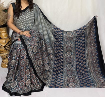 Block Print Modal Silk Style 3-Block Print
