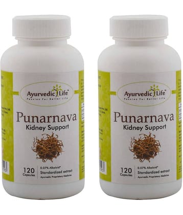 Ayurvedic Life Punarnava Capsule 120 no.s Pack of 2
