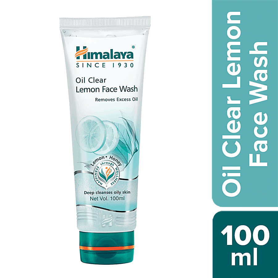Himalaya Oil Clear Lemon Face Wash, 100 Ml