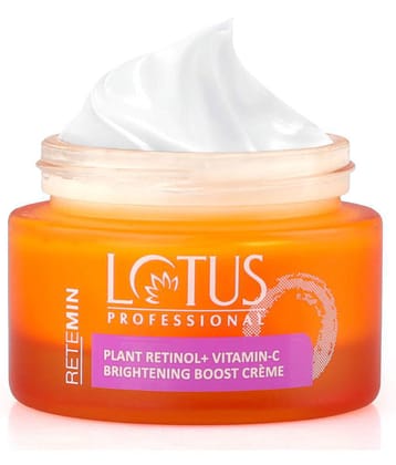Lotus Professional Retemin Plant Retinol + Vitamin C Brightening Boost Creme 50g
