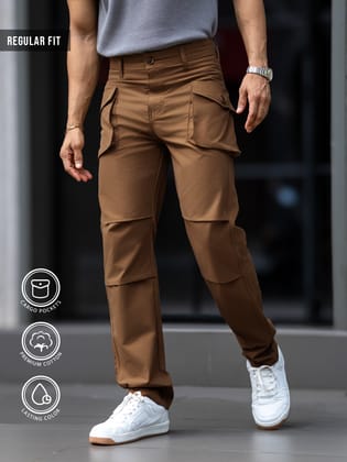 Submarine Flap Pocket Khaki Cargo Pant-30