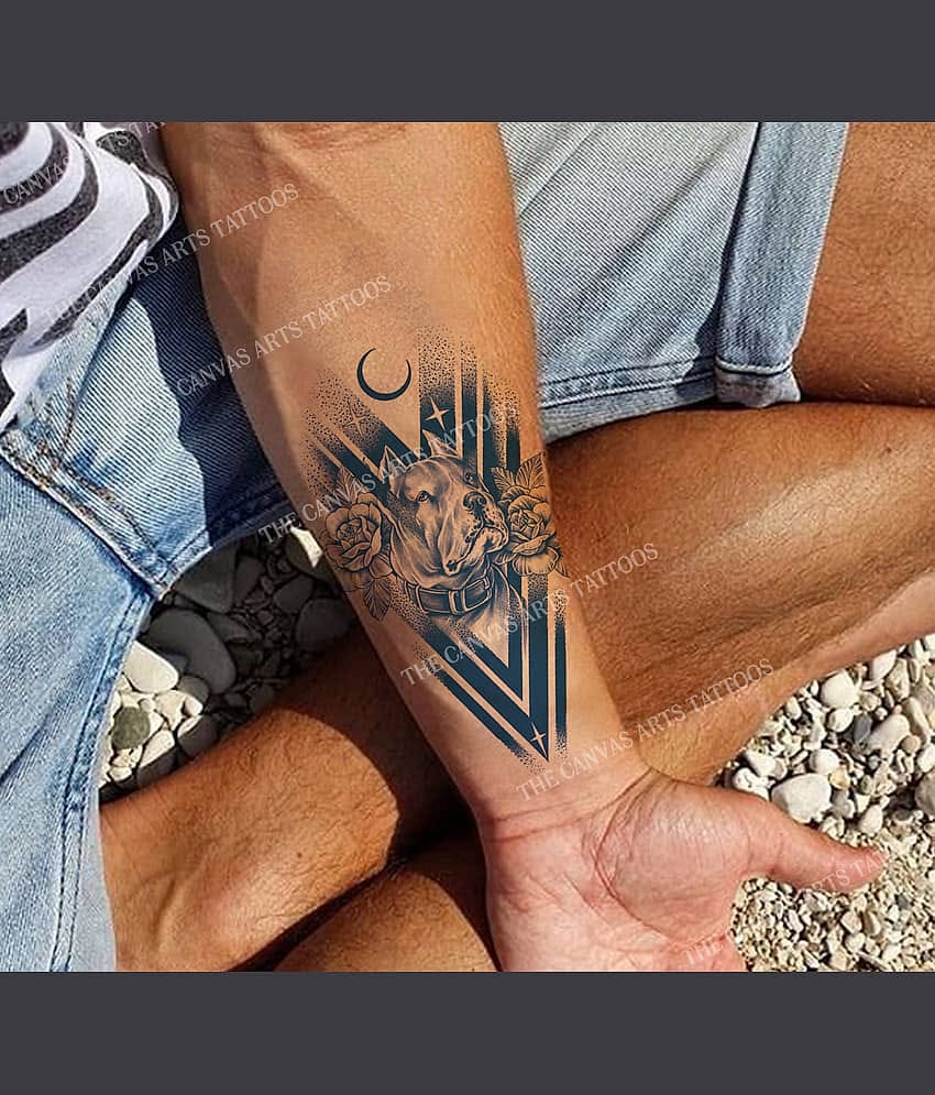 The Canvas Arts 4 Weeks Life Semipermanent Tattoo Realistic Look Body Tattoo