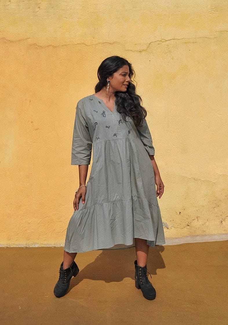 CurveFlair Chic: Summer Ready in our  Cotton Dress for Curvy Sizes