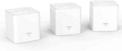 Tenda MW3-3P AC1200 Whole Home Mesh WiFi System with 10/100 Port (Set of 3 Pcs)