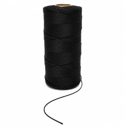 Black Cotton Thread for Book Binding & Bedding (400 Metres) – 100% Pure Cotton Glazed (Pack of 1 Spool) – Strong Thread for Repair Work & Hand Sewing Black Cotton Thread for Book Binding & Bedding (400 Metres) – 100% Pure Cotton Glazed (Pack of 1 Spool) – Strong Thread for Repair Work & Hand Sewing