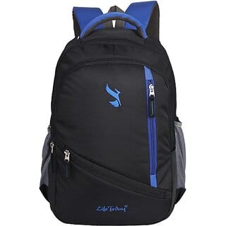Life Today Large 33 L Laptop Backpack Laptop Bags For Men and Women | Waterproof Backpack | Travel Backpack (Black)