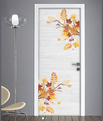 Sticker Studio Floral Floral Sticker ( 58 x 51 cms )