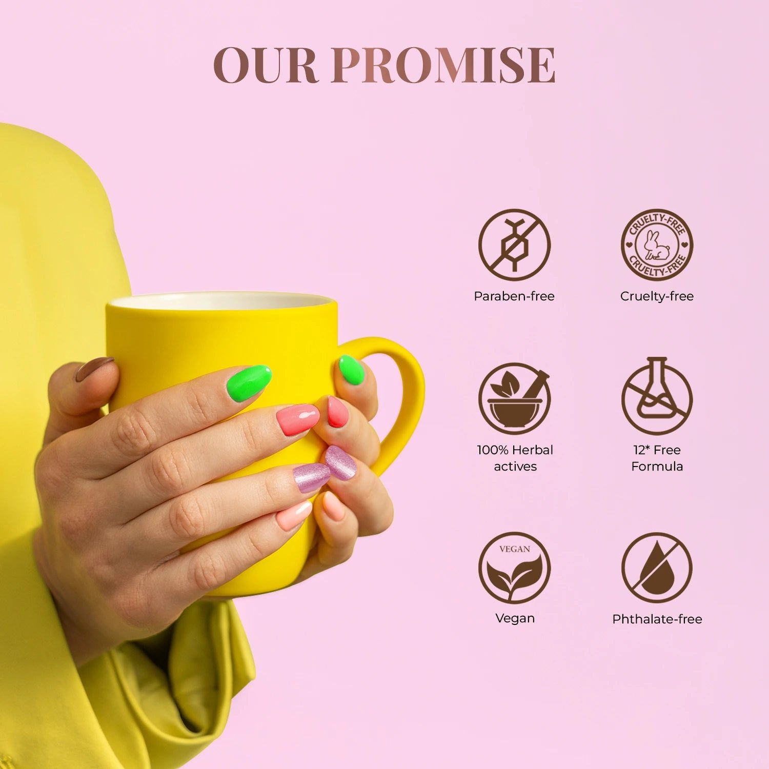 Nail Paints | 12-Free Formula JH ANP 37 It Girl Pink