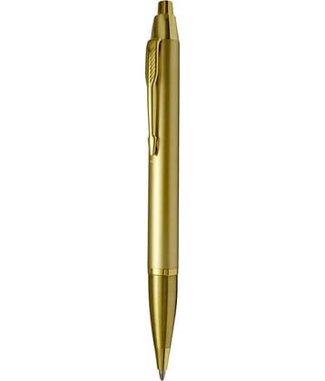 UJJi Click Mechanism Gold Colour Metal Ball Pen