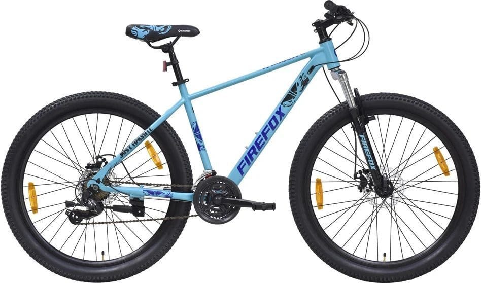 FIREFOX Tremor X 27.5D Mountain Cycle (21 Gear, Blue, Only Front Suspension)