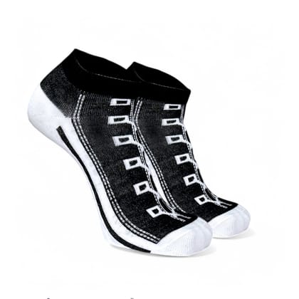 BLACK- URBAN SHOE EDITION-Pack of 1-Pair