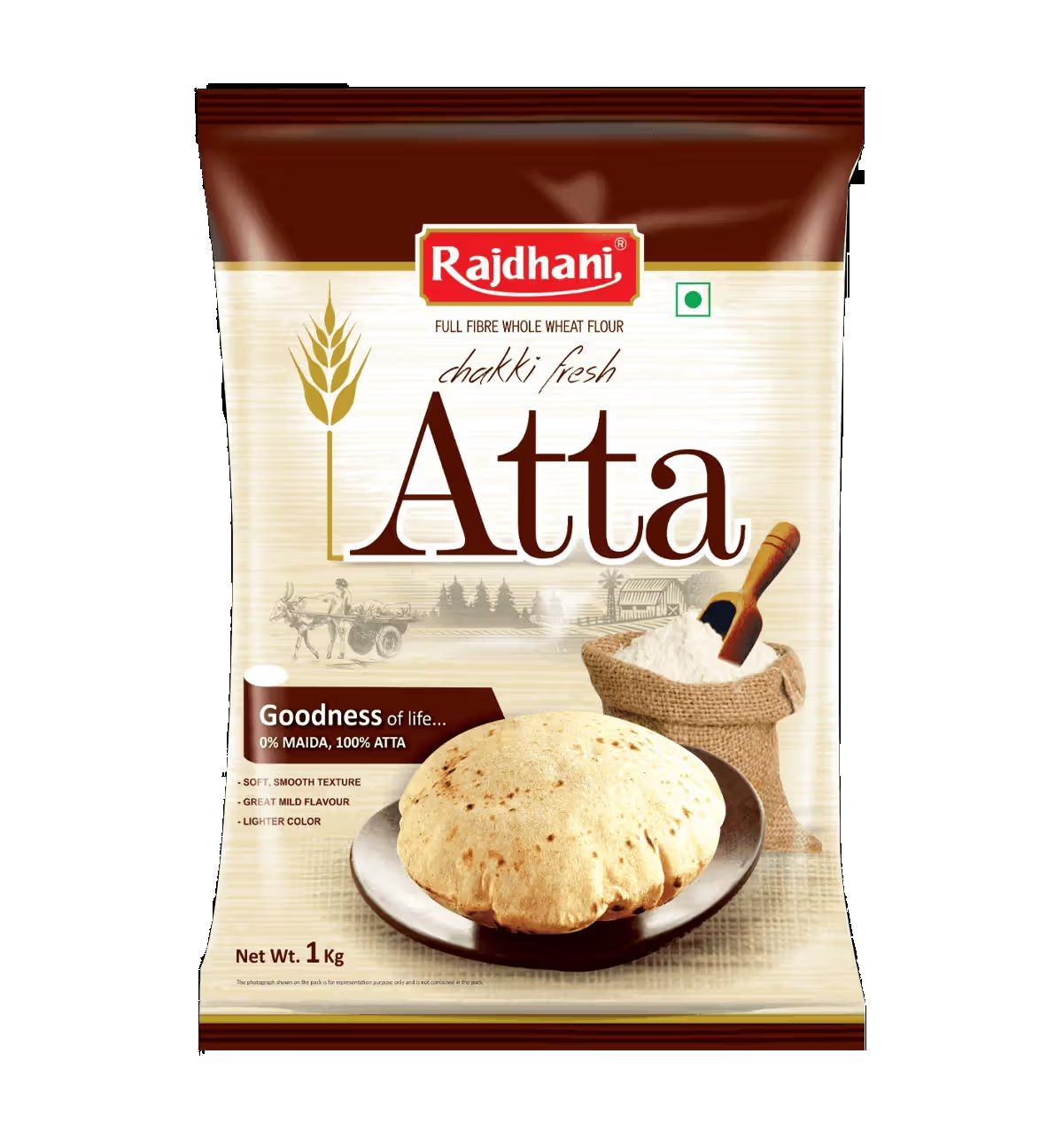 Rajdhani chakki atta 10 kg