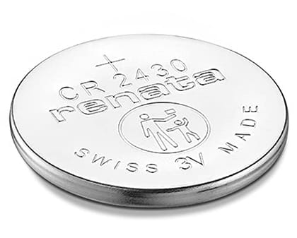 5 Pieces of Renata CR2430 Lithium Button Coin Cell Battery 3V Swiss Made CR 2430 Fresh Stock