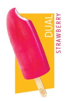 Dairy Day- Dual Strawberry, 70 ml 