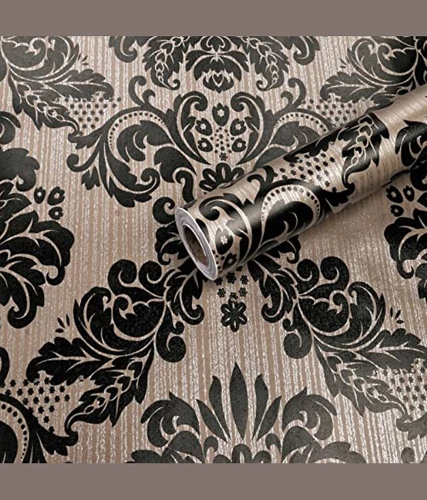 Wow Interiors Floral Wallpaper ( 45 x 500 ) cm ( Pack of 1 )