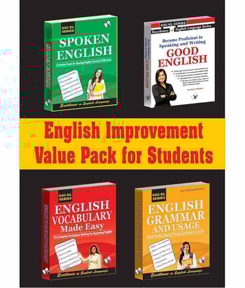 English Improvement Value Pack for Students: Guide To Increase Vocabulary, Polish Grammar and Its Usage for Writing and Speaking Good English
