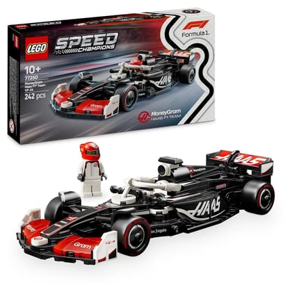 Lego Speed Champions 77250 MoneyGram Haas F1 Team VF-24 Race Car