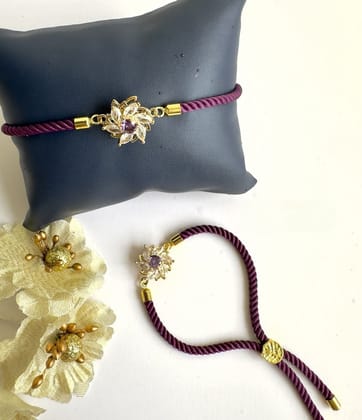 Flower Pearl Rakhi - A Rakhi That Speaks From the Heart