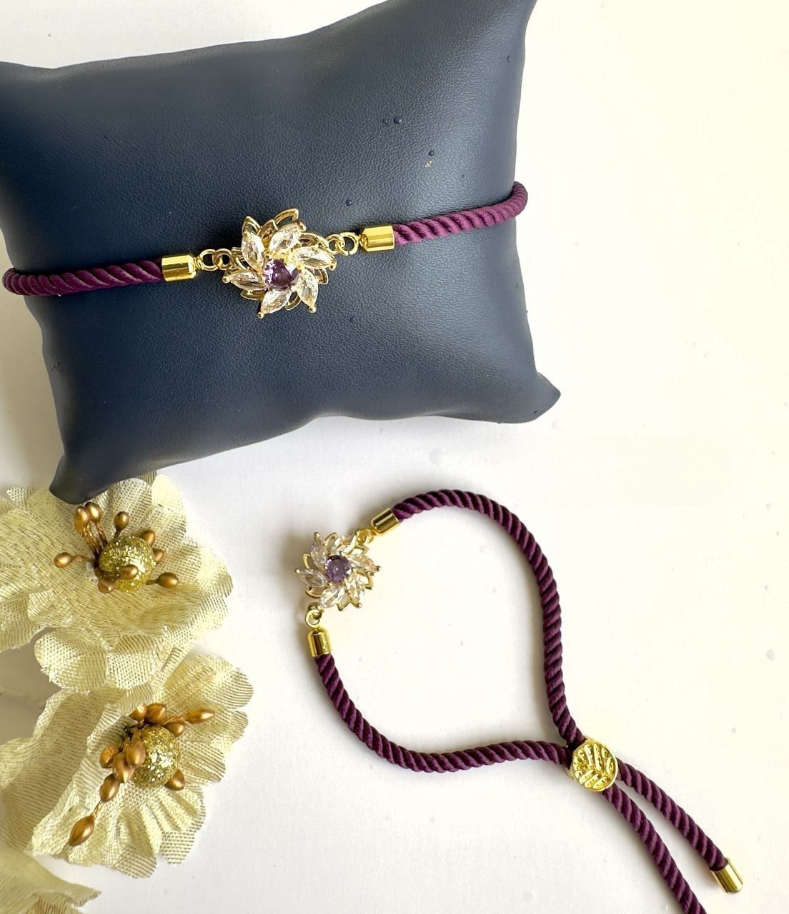 Flower Pearl Rakhi - A Rakhi That Speaks From the Heart