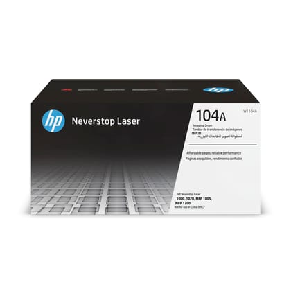 HP 104A Black Original Laser Imaging Drum (20,000 pages)- W1104A