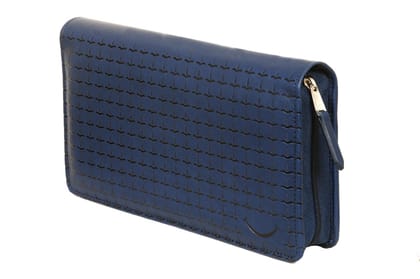 Sukeshcraft Multiple Cheque Book Holder | Original PU Holds Upto 8 Cheque Books, Soft Blue