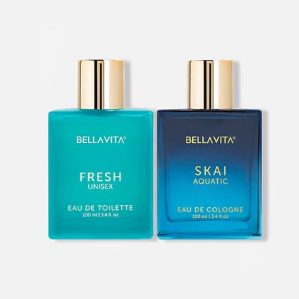 Fresh As The SKAI Perfume Combo - 2 x 100ml Fresh As The SKAI Perfume Combo - 2 x 100ml