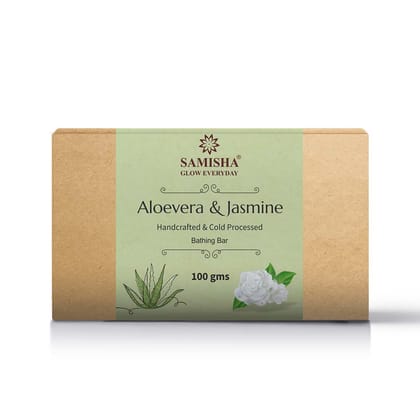 Aloevera & Jasmine Soap - 100gm Aloevera & Jasmine Soap - 100gm