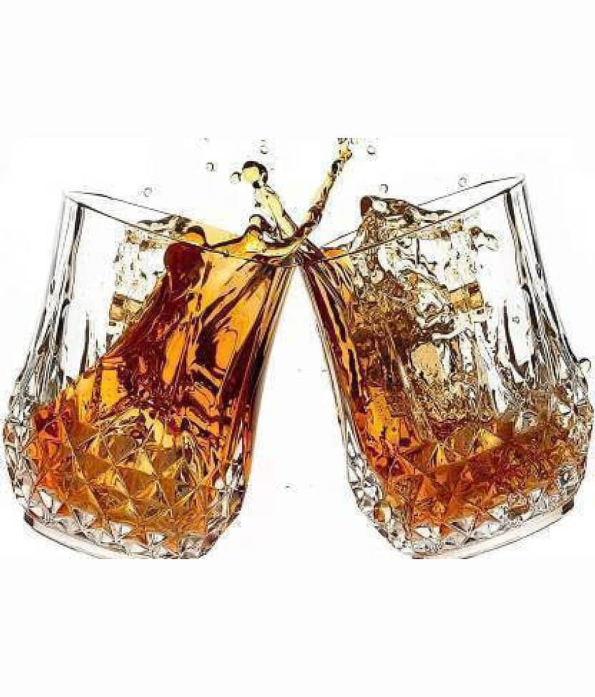 Somil Water/Juice  Glasses Set,  200 ML - (Pack Of 2)