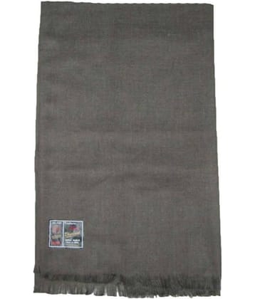 Dhariwal Gray Solid Woolen Shawls For Winters