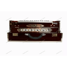 Exclusive Quality Portable 13 Scale Changer 4 Reed Indian Teak Harmonium with Bag