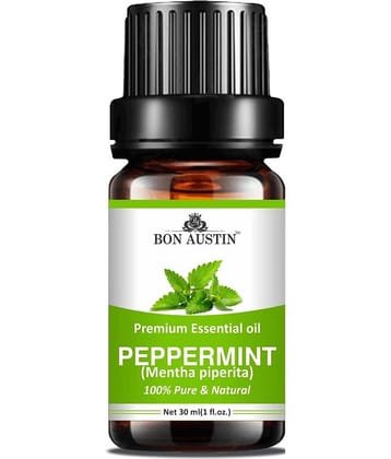 Bon Austin Peppermint Essential Oil Aromatic 30 mL ( Pack of 1 )