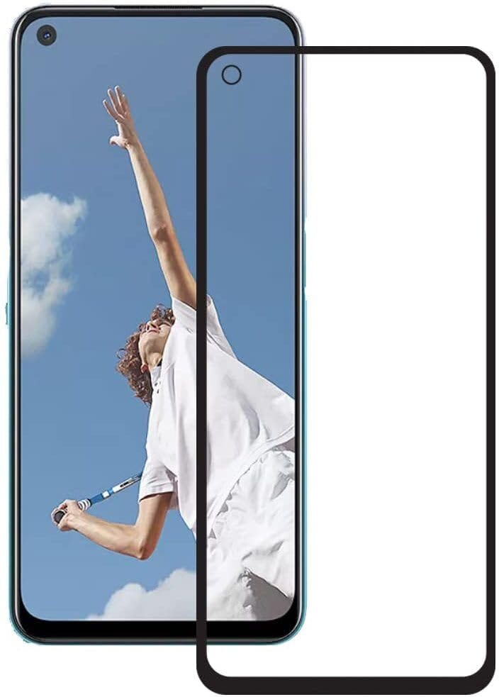 PLUGTECH Advanced Tempered Glass With Anti-Explosion 9H Hardness Edge-To-Edge Coverage Screen Guard for OPPO A72