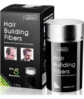 Adbeni Dark Brown Hair Fibers For Damaged Hair ( 22 )