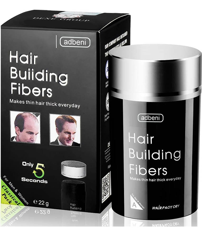 Adbeni Dark Brown Hair Fibers For Damaged Hair ( 22 )