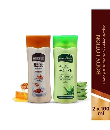 coronation herbal Daily Care Lotion For All Skin Type 200 ml ( Pack of 2 )